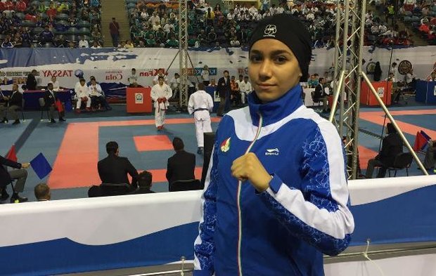 کاراته قهرمانی جهان/ حدیثه جمال دومین مدال برنز تیم ایران را کسب کرد