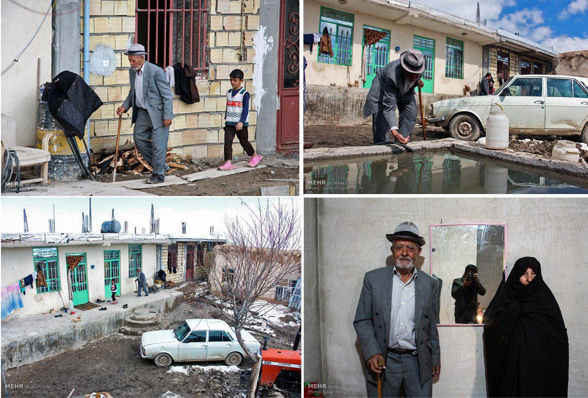 تصاویری از محل زندگی مرحوم «ریزعلی خواجوی»