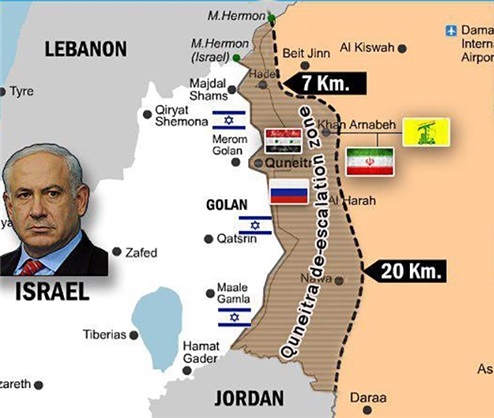 فاصله ایران با رژیم صهیونیستی؛ تنها 7 کیلومتر