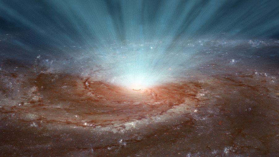 سیاهچاله‌های مرکزی فرایند ایجاد ستارگان را کنترل می‌کنند