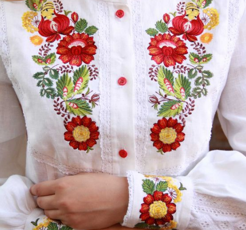 طرح هایی زیبا و فانتزی برای گلدوزی لباس ها