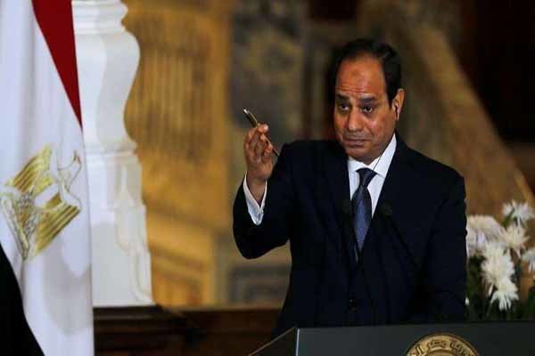 السیسی: عملیات در سیناء ادامه می یابد