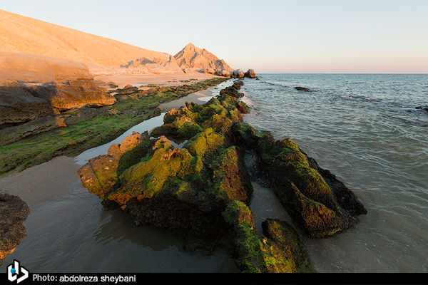 ساحل زیبای «نعیه» در غرب هرمزگان