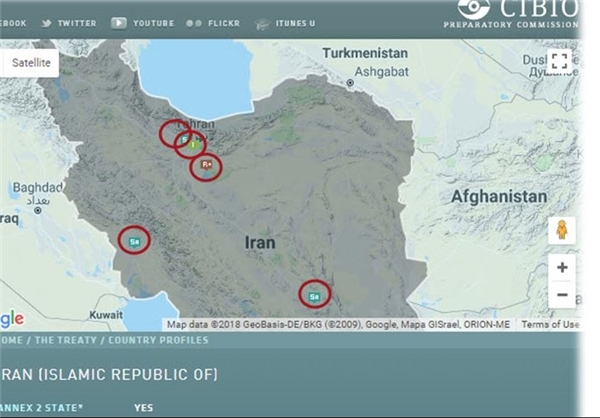 جزئیات نصب تجهیزات آمریکایی CTBT در ایران