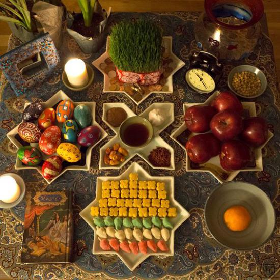 عیدانه/ ایده های دقیقه نودی برای تزئین سفره هفت سین