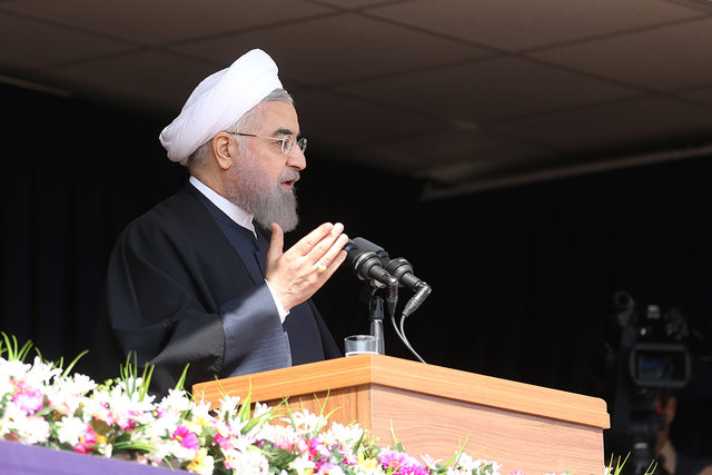 اظهارات امنیتی روحانی با محوریت سپاه و ارتش