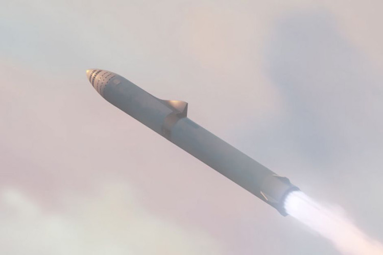 ساخت موشک BFR اسپیس ایکس در لس‌آنجلس