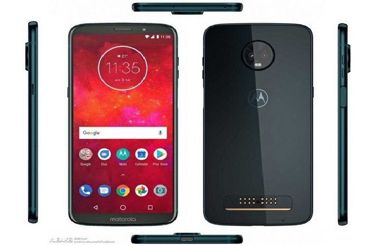 فتو آی تی/ تصویر رندر Moto Z3 Play احتمال ادغام سنسور اثر انگشت با دکمه پاور را تقویت می‌کند