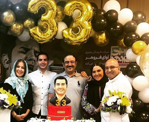 جشن تولد 33 سالگی «محسن یگانه»