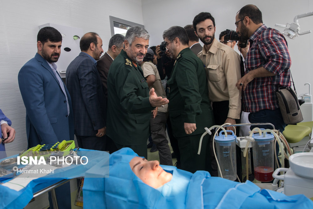افتتاح اولین بیمارستان دندانپزشکی توسط فرمانده سپاه