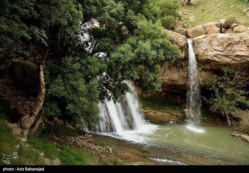 عکس/ طبیعت زیبای «آبشار گریت» در لرستان