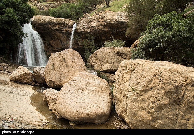 عکس/ طبیعت زیبای «آبشار گریت» در لرستان