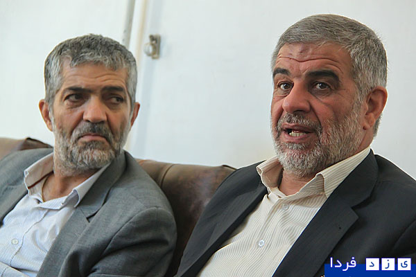 سردار فیض اردکانی به جمع همرزمان بسیجی شهیدش پیوست