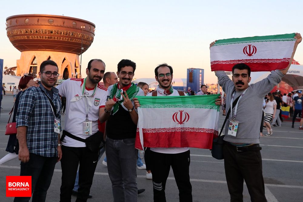 عکس/ جشنواره طرفداران شهر کازان در قرق ایرانیان