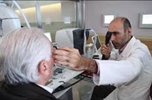 ارائه خدمات چشم‌پزشکی رایگان به سرای سالمندان در کرمانشاه