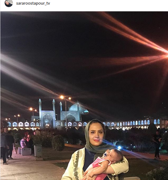 چهره ها/ اصفهان گردی خاله سارا و دختر نازش