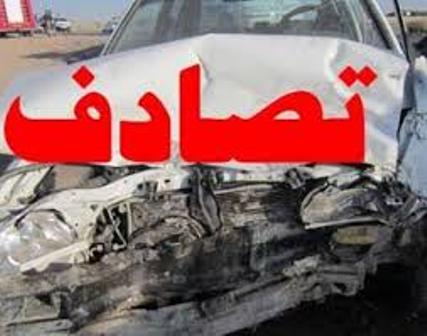تصادف در زنجان ۸ مصدوم و دو فوتی برجای گذاشت