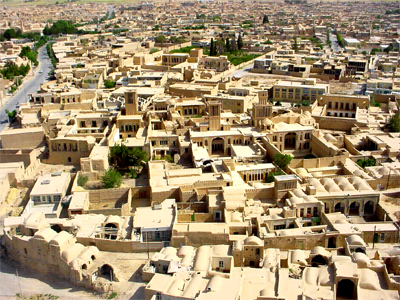 گره کور بر بافت تاریخی ابرکوه