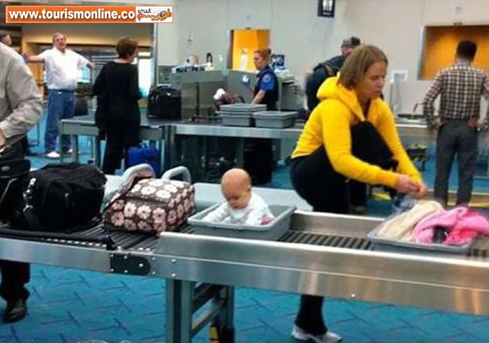 اتفاقات جالب و خنده دار در فرودگاه ها