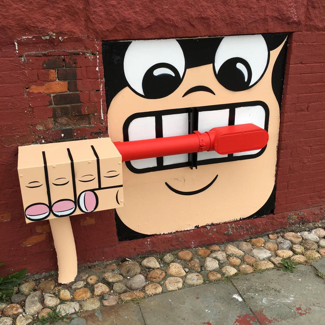 ایده‌های خلاقانه‌ی هنر خیابانی