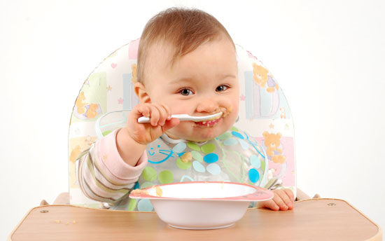 اولین غذاهای سالم برای نوزادان