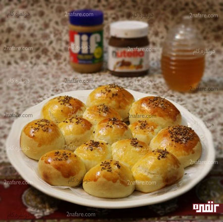 شيريني ها/ نان کندو عسل، با آموزش آسان