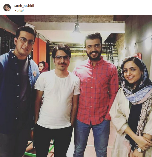 چهره ها/ «ساره رشیدی» در کنار سه تا نویسنده شاخ!