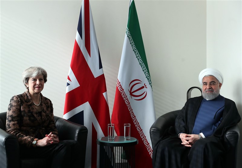 خانم نخست وزیر با روحانی دیدار می‌کند