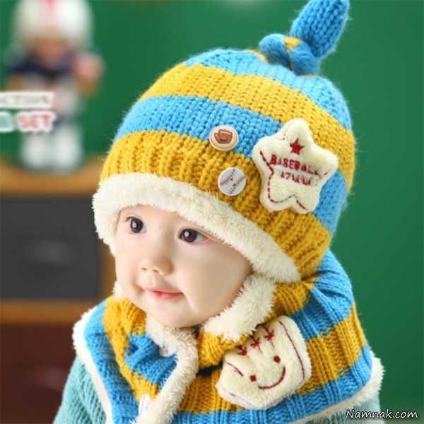 بامزه ترین کلاه و شال گردن های بچگانه