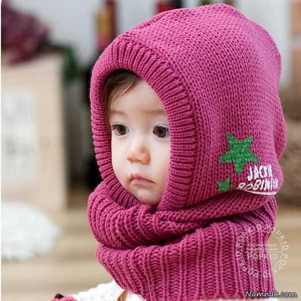 بامزه ترین کلاه و شال گردن های بچگانه