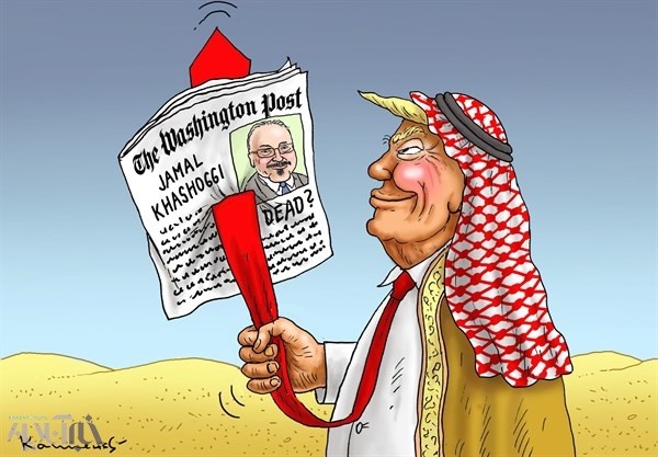 کاریکاتور/ اینم پادشاه جدید عربستان!