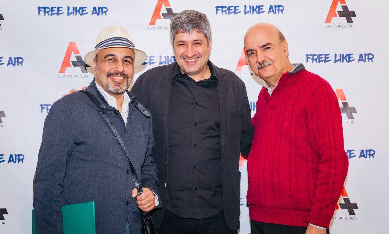  رضا عطاران و ایرج طهماسب در افتتاحیه فیلم جدید کاهانی در کانادا