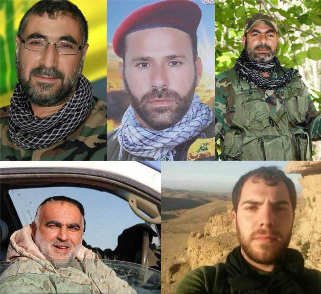 حزب‌الله لبنان پیکر پنج شهید خود را از داعش تحویل گرفت