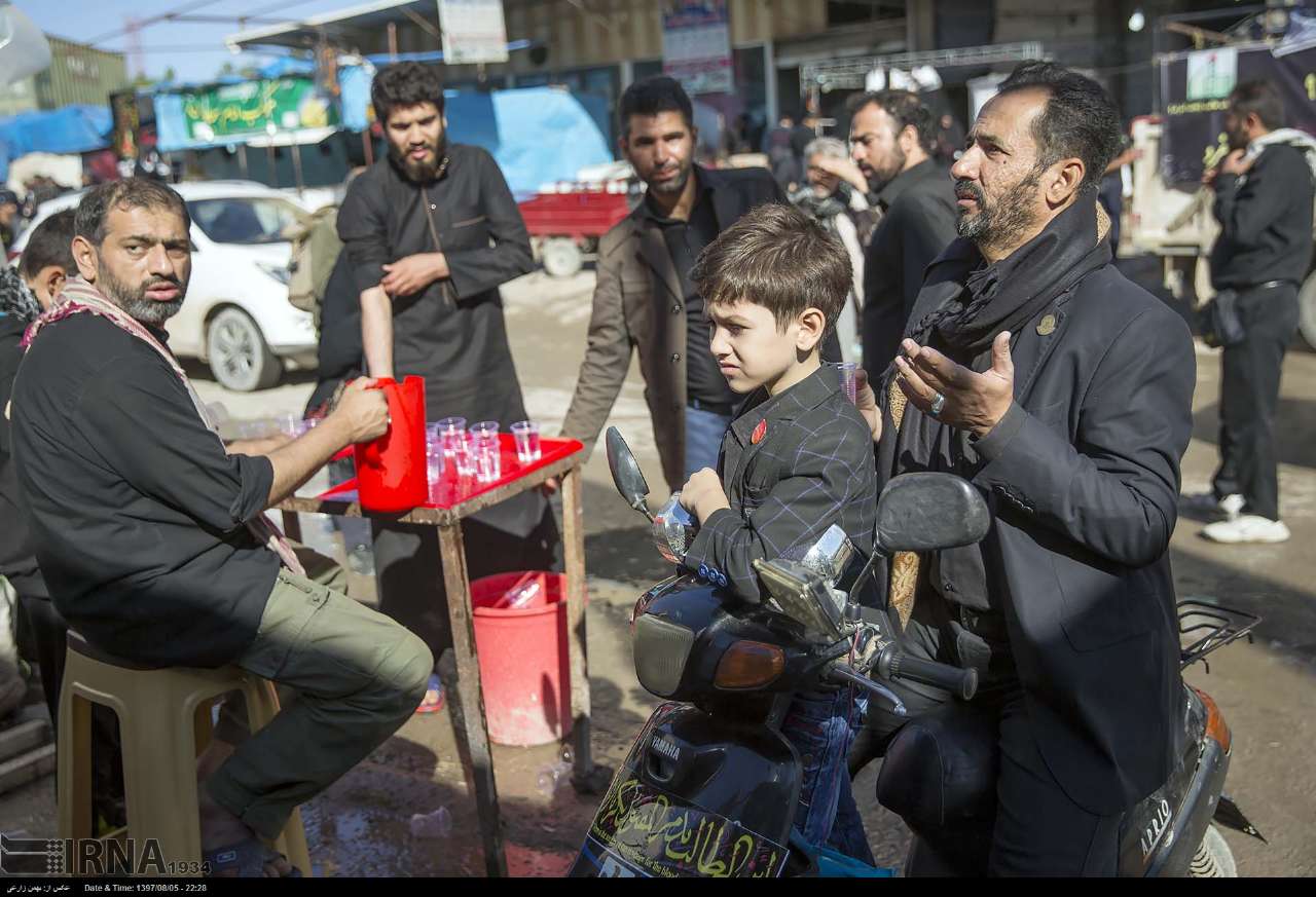 عکس/ نجف اشرف مملو از زائران اربعین