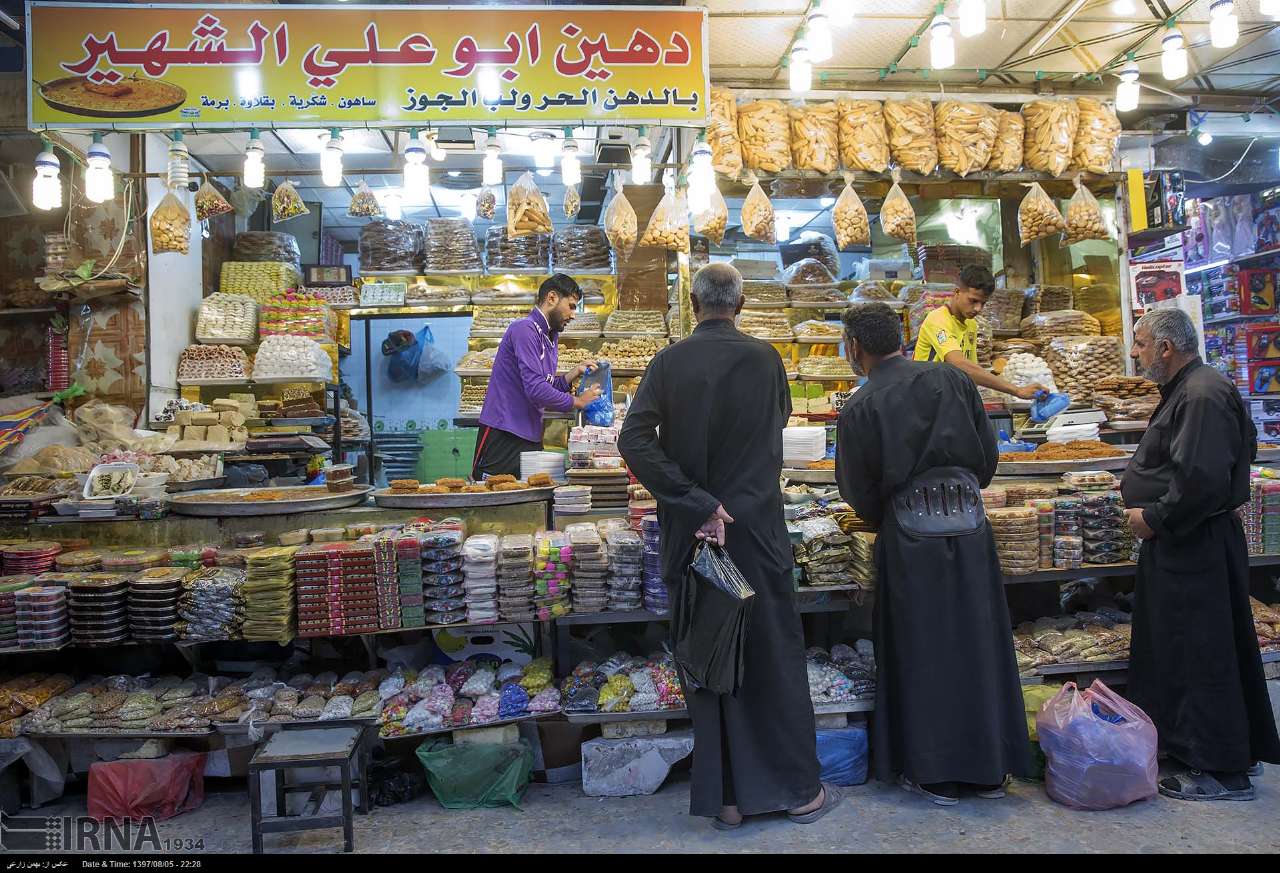 عکس/ نجف اشرف مملو از زائران اربعین