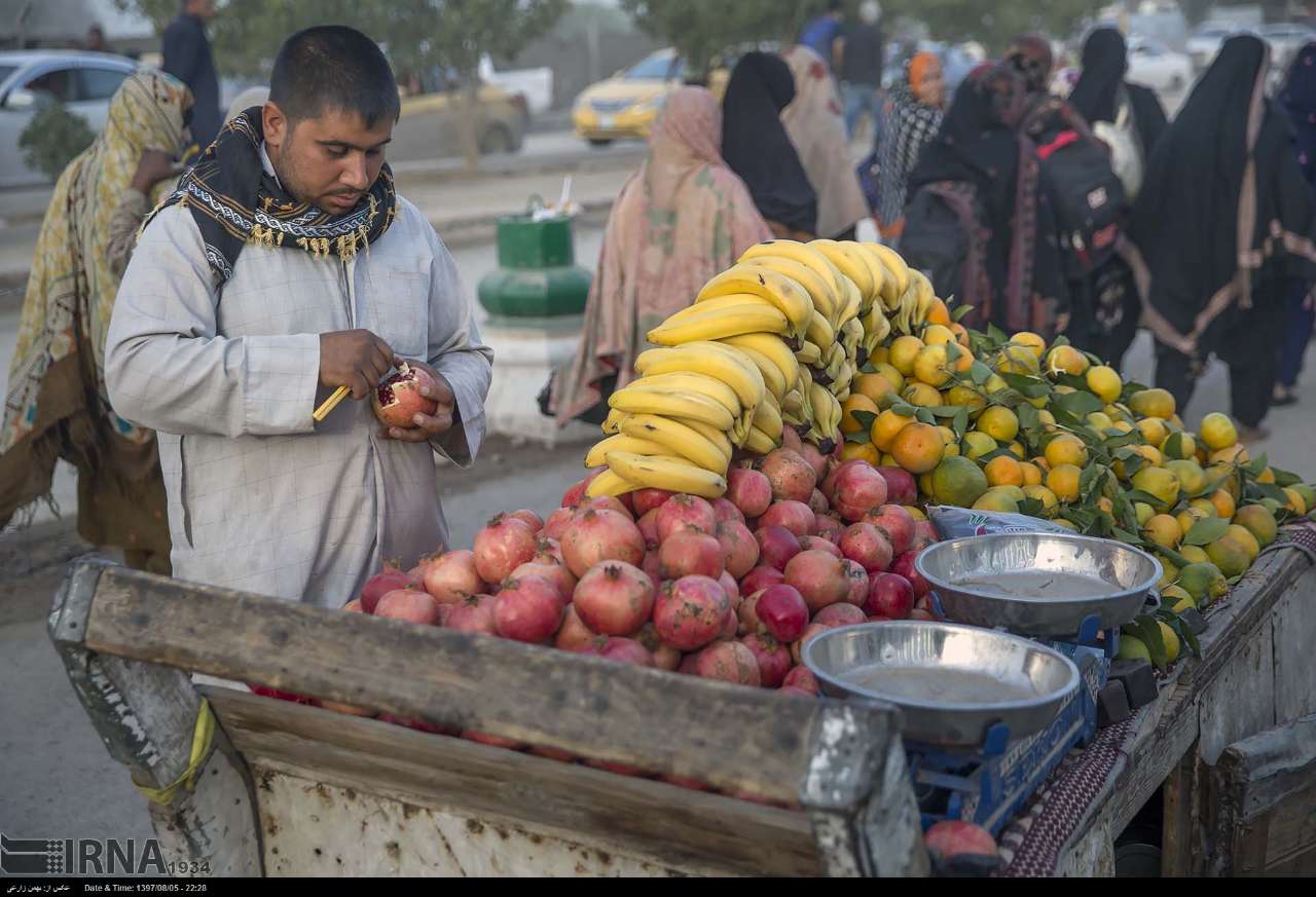 عکس/ نجف اشرف مملو از زائران اربعین