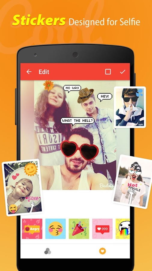 نرم افزار تخصصی برای گرفتن سلفی/ BestMe Selfie Camera