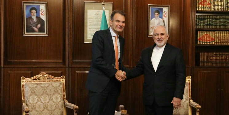 دیدار دیپلمات ارشد هلندی با ظریف