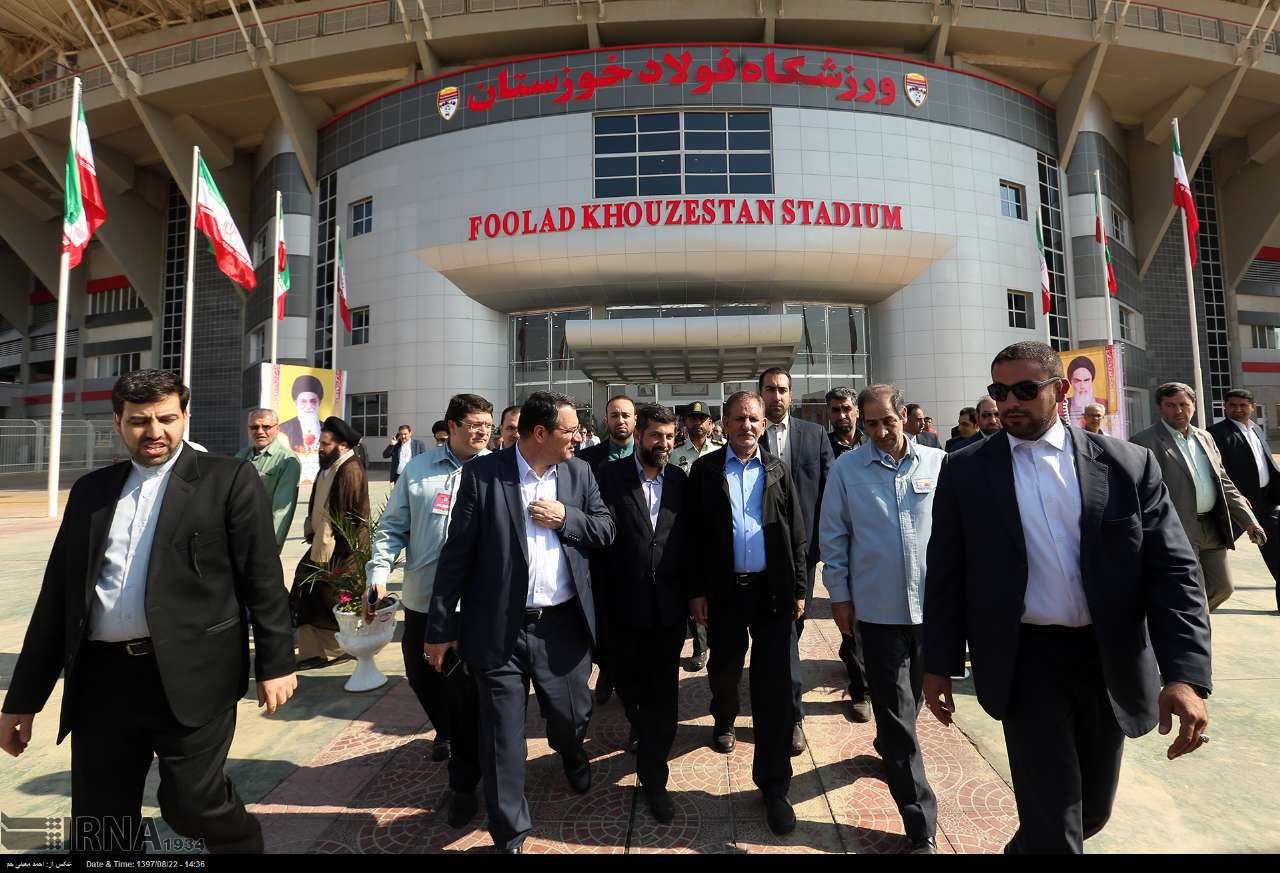 عکس/ افتتاح باشگاه فولاد خوزستان در اهواز