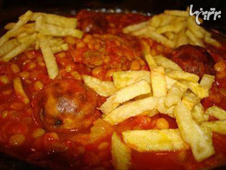 غذاي اصلي/ طرز تهيه خورشت قيمه با سويا