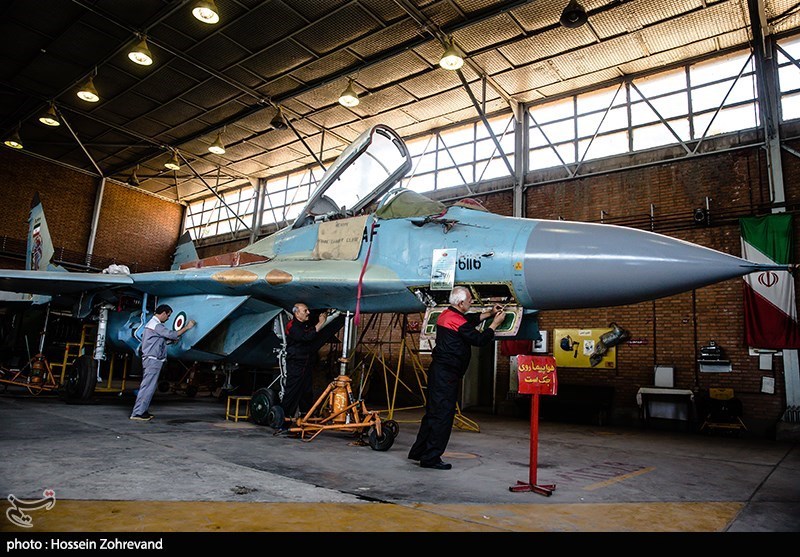 عکس/ بومی سازی اورهال میگ روسی توسط متخصصان ایرانی