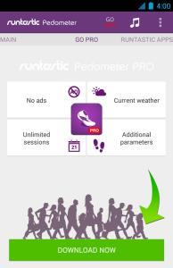 قدم شمار هوشمند برای موبایل/ Runtastic Pedometer