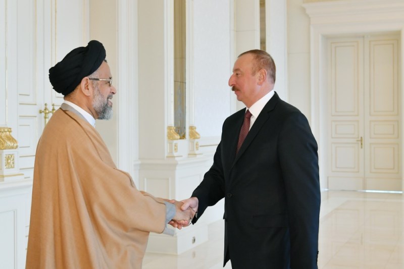 دیدار وزیر اطلاعات با رئیس جمهور آذربایجان