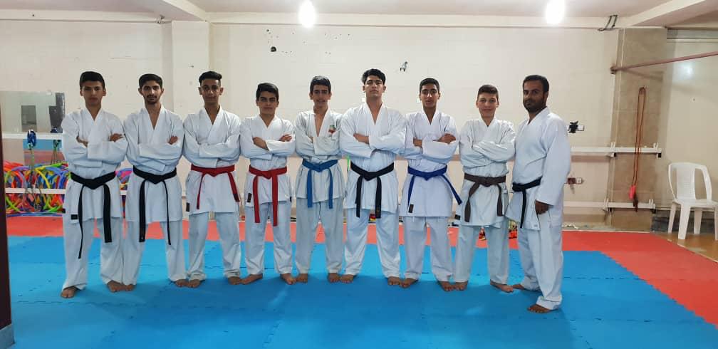 اعزام کاراته کاران کنگانی به مسابقات انتخابی تیم ملی