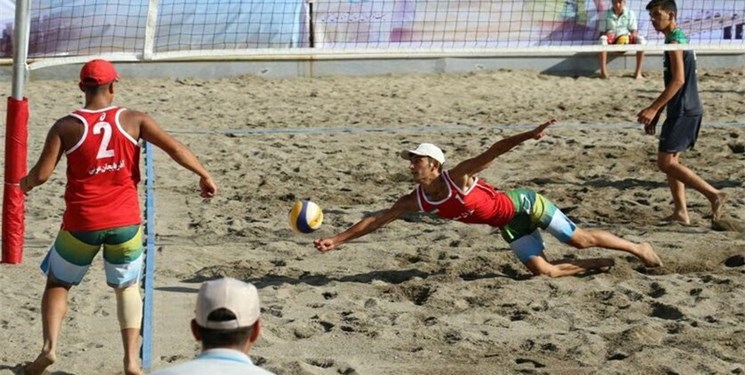 پیروزی والیبال ساحلی ایران در تور لاهه