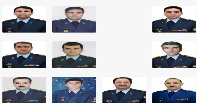 انتشار اسامی شهدا و مجروحین حادثه فرودگاه بوئینگ 707