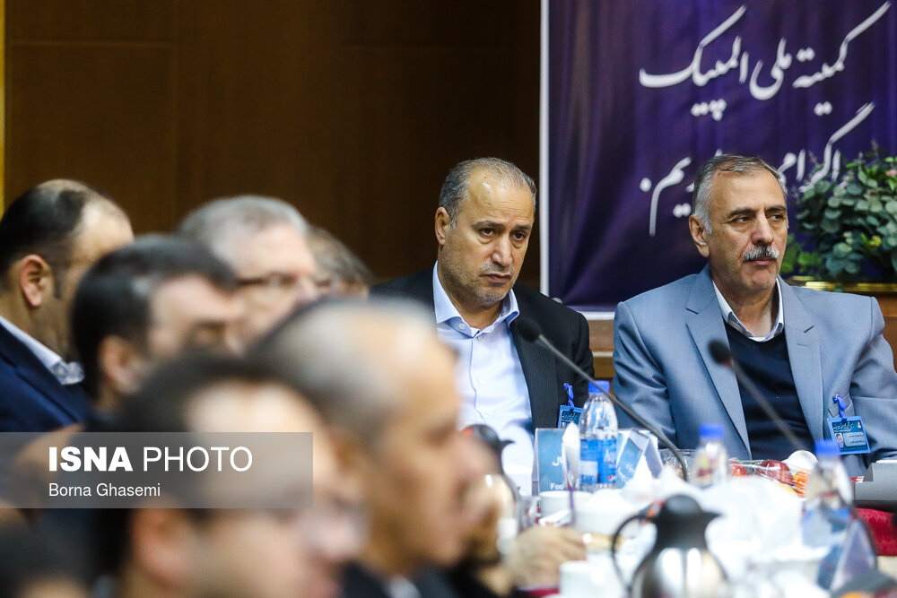 «بهداد سلیمی» در مجمع عمومی کمیته ملی المپیک