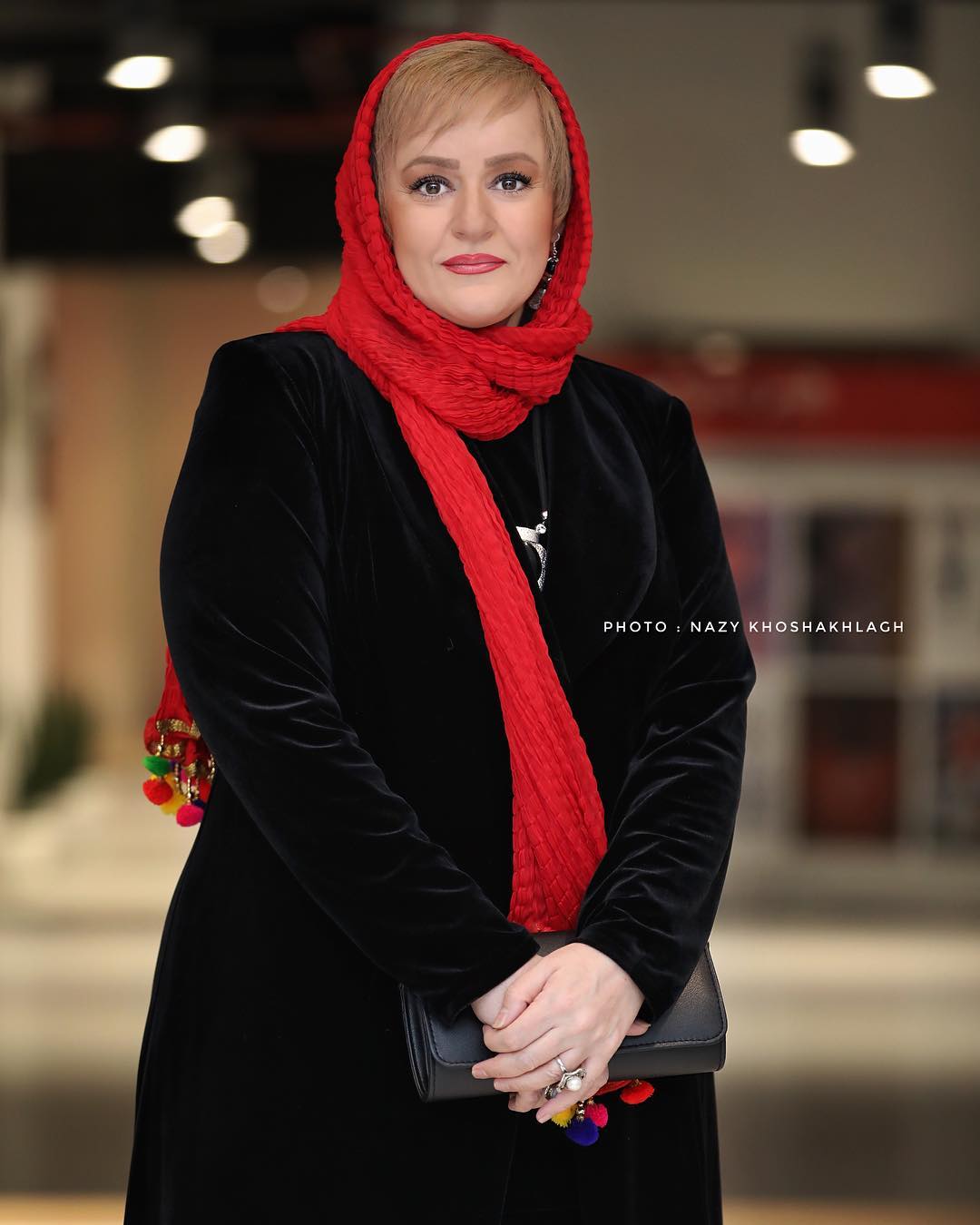 «نعیمه نظام‌دوست» لاغرتر از همیشه