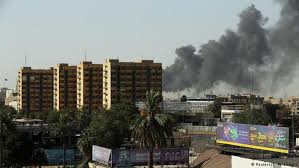 آتش‌سوزی در ساختمان وزارت نفت عراق