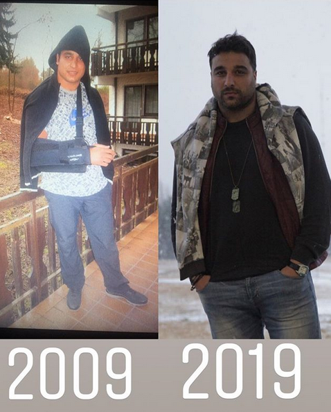 چهره ها/ تغییرات «احسان حدادی» از 2009 تا 2019